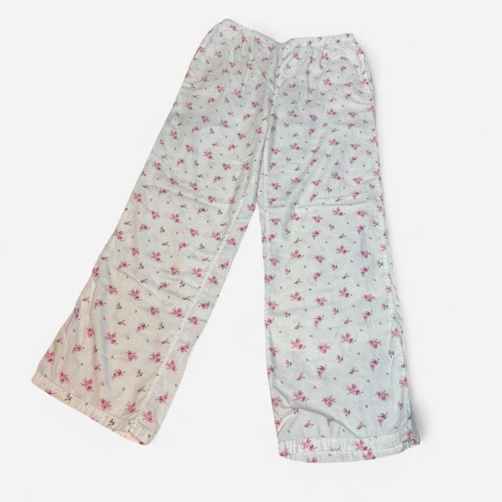 Forever 21 Pink Floral Lounge Pants